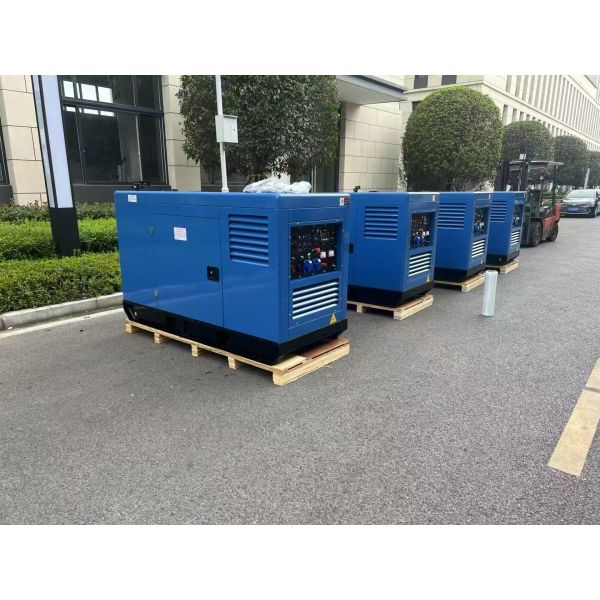 Portable Diesel Welding Generator Set 300A/400A/500A 40V 0.8-15mm Thickness