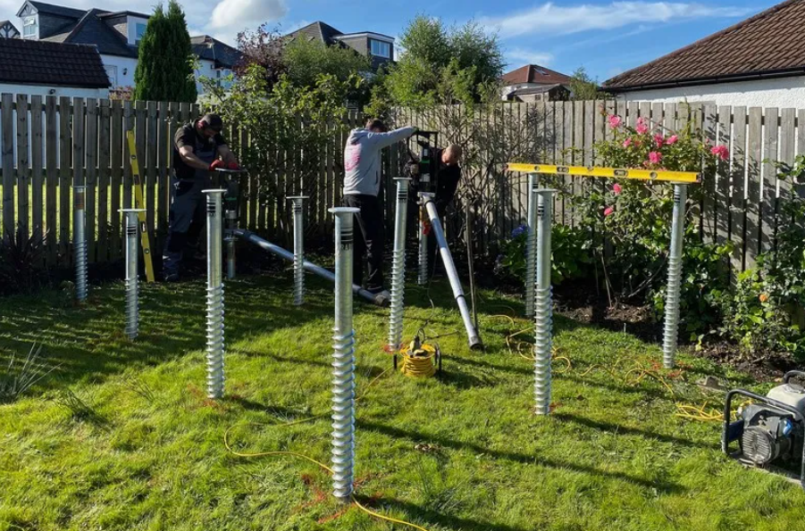 Hot Dipped Galvanized Ground Screw Pile for Solar Ground Mounting System