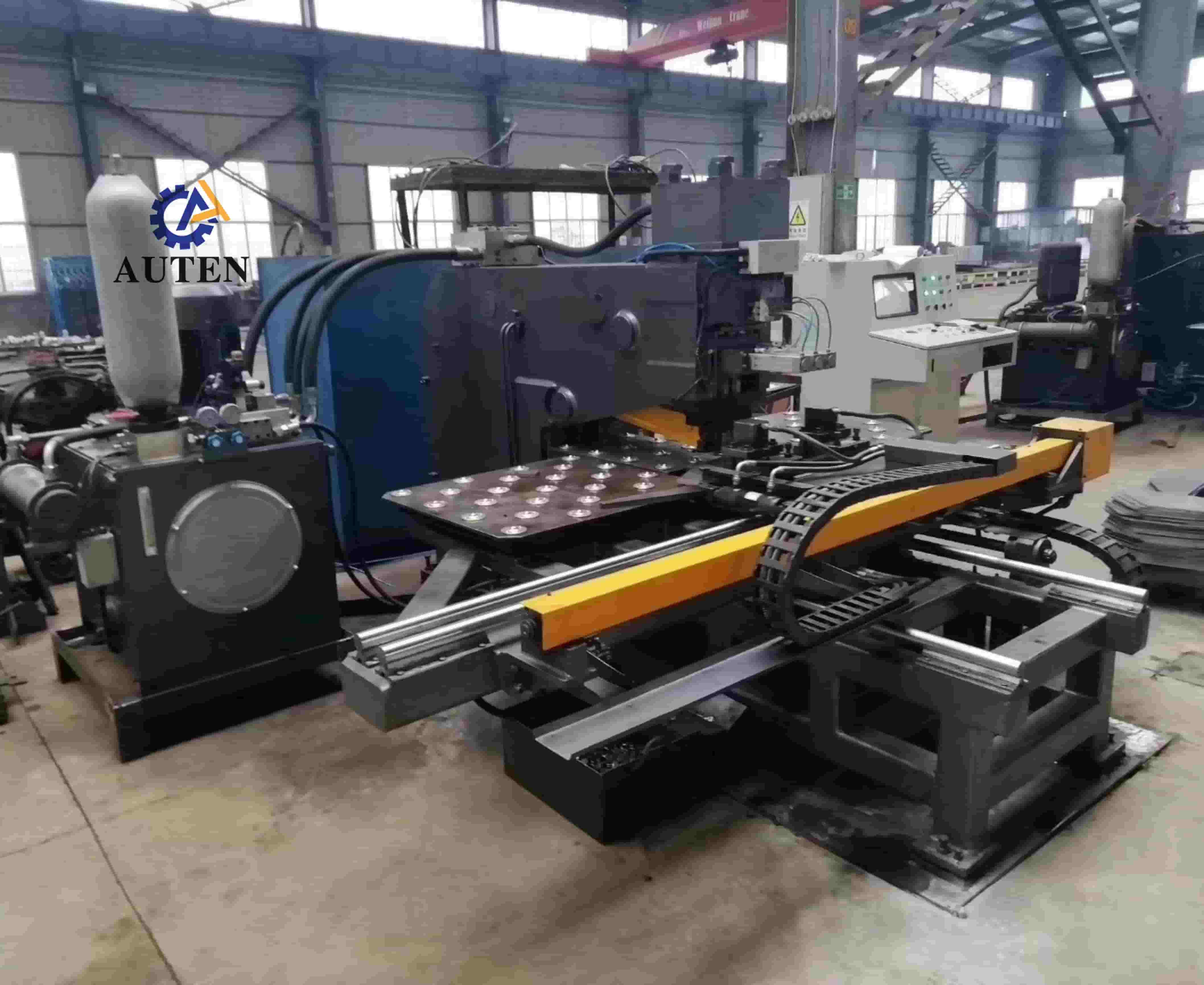 High-Speed CNC Plate Punching Marking And Drilling Machine With Integrated Processing