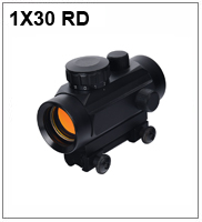 Versatile 1X22X33 Tactical Red Dot Reflex Sight For Optical Red Dot Scope Matte Black