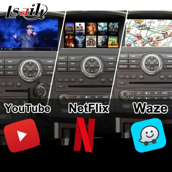 Lsailt OEM Integration Android Multimedia Video Interface for Pathfinder R51 Nissan Navara D40 CarPlay&Android Auto Retrofit