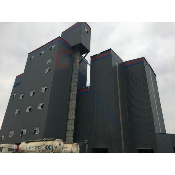 Automatic Dry Mortar Mixing Plant With Drying System And Measurement System