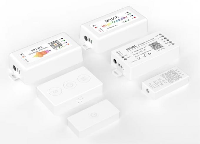 SP608E SPI App Smart LED Controller Music Sync RF Remote Pixel Control