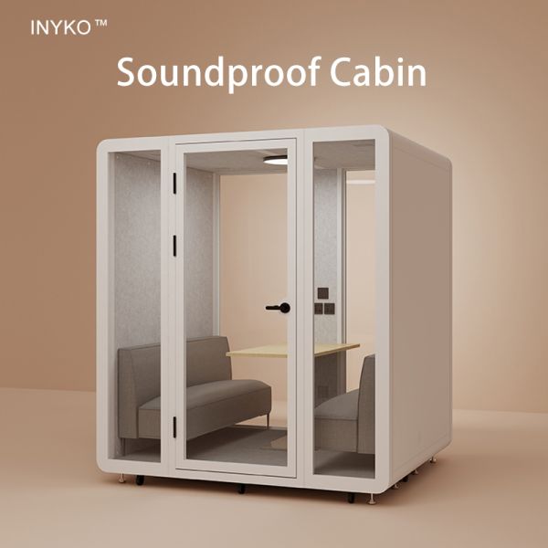 Modern High Density Soundproof Office Pod Karaoke Booth Prefab Modular Capsule House
