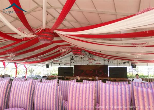 Large Wedding Tents With Internal Decoration