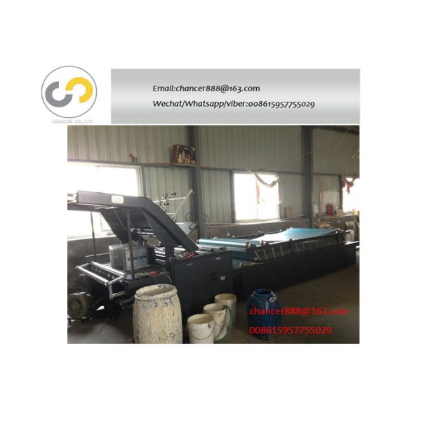 ALBZ-1300 90m/minute SEMI-AUTOMATIC FLUTE CORRUGATED CARTON BOX LAMINATING MACHINE
