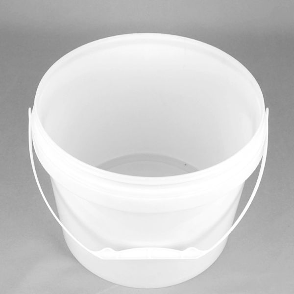 6L PP Round Plastic Bucket for Chemical Packaging