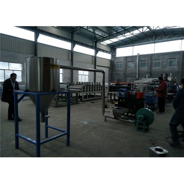 High Output PE PP Plastic Granules Making Machine LDPE HDPE Granulating Extruder
