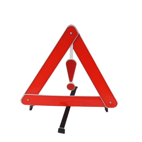 Reflective PE Plastic Warning Triangle Sign Traffic Safety Equipment