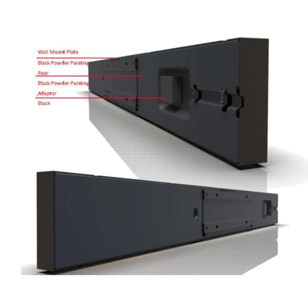 23.1'' 3000:1 Contrast Ratio Stretched Bar Lcd Display DC 12V Input