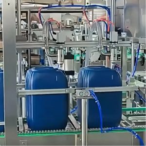 Continuous Automatic Capping Machine 750W Automatic Capping Equipment