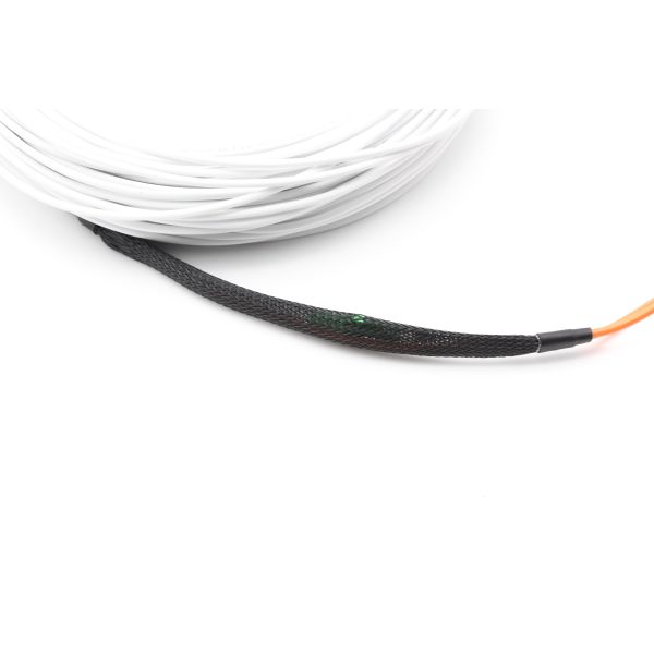 LC APC- LC APC G657A2 Simplex Armored Patch Cable LSZH OPNR PVC For FTTH project