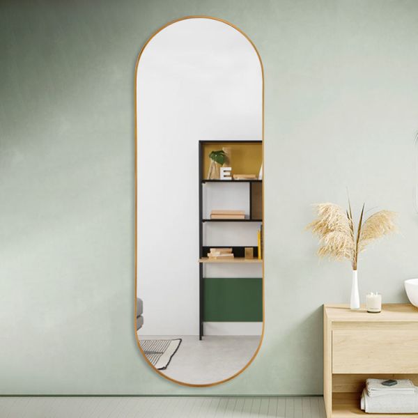 Various LED mirror styles and finishes