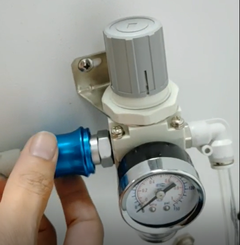 YY0969-2013 O Ring Seal Method Mask Respirator Differential Pressure Tester