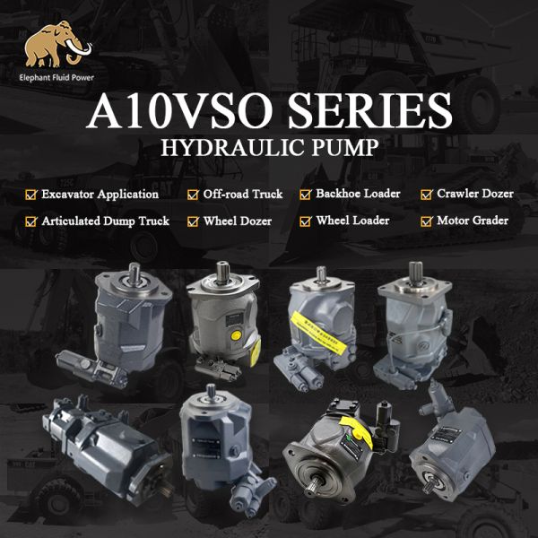 A10VSO71 Rexroth Type Hydraulic Piston Pump Suitable For Bucket Loader Front Loader Or Loaders