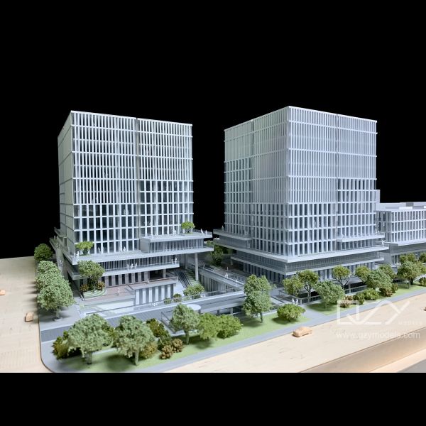 Superimpose 1/300 Hangzhou Vanke Sky City Model Architecture Model