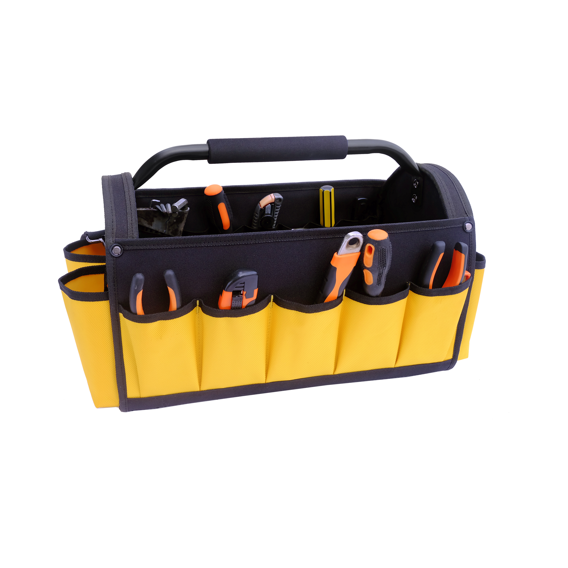 Handheld Toolkit, Multifunctional Toolbox, Large Capacity Electrician Bag, Men's specialized Woodworking Tool Bag,Hand Tool Bag