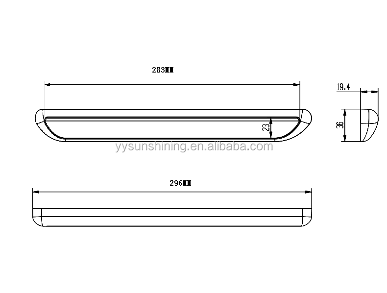 Touch Sensor Switch LED Under Cabinet Light Modern Design and 30000 Hours Working Time