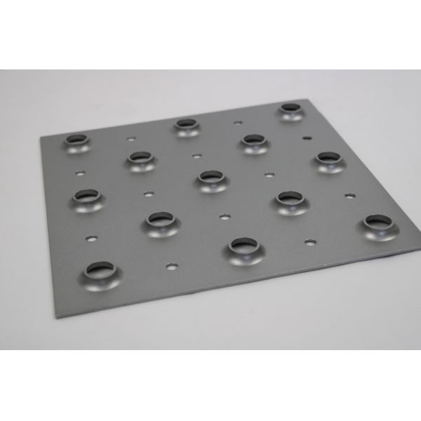 Grating Aluminium Walkway / Galvanized Perforated Metal Walkway Panels