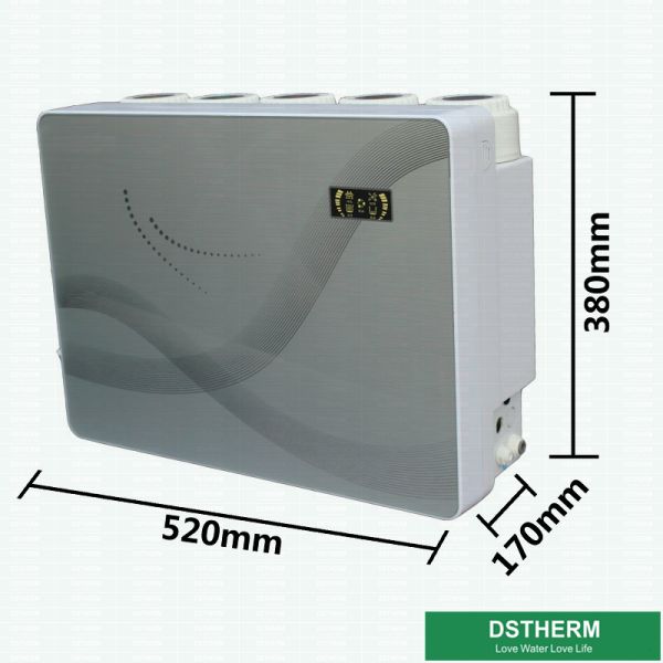 Customized Logo 5 Stage RO Water Purification System Reverse Osmosis For House Installation