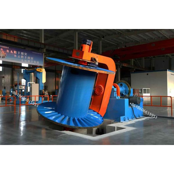 Professional JPD2500 Drum Twister Machine For Large Conductor Stranding Sectorial Cables