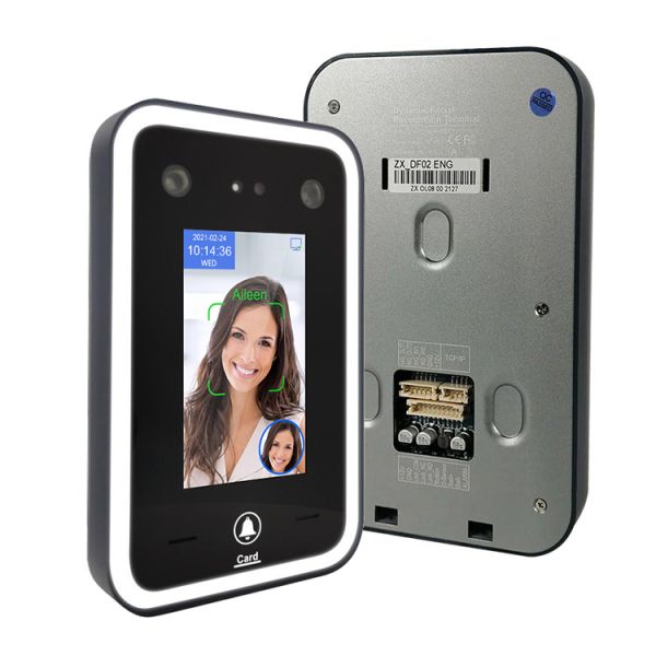 TCP IP Cloud Free Face Recognition Attendance Machine Biometric Gate Access System