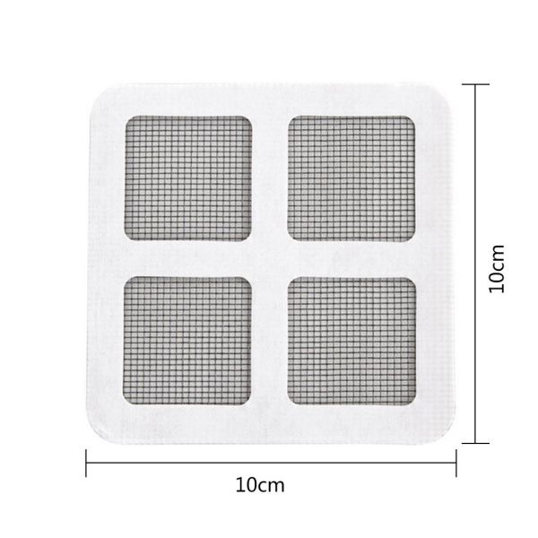 Acrylic Self-Adhesive Repair Patch for Window and Screen Door Insect Proof Single Sided PE Material Hot Melt Masking