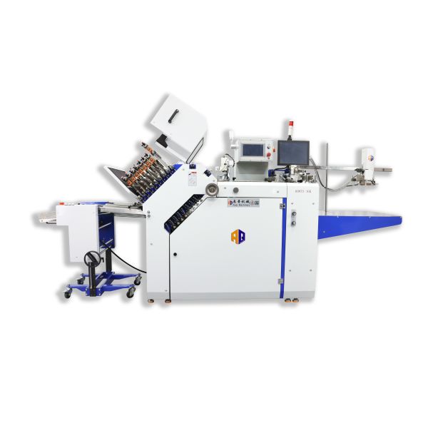 600mm Width Pharmaceutical Leaflet Paper Folding Machine With CCD Camera Inspection