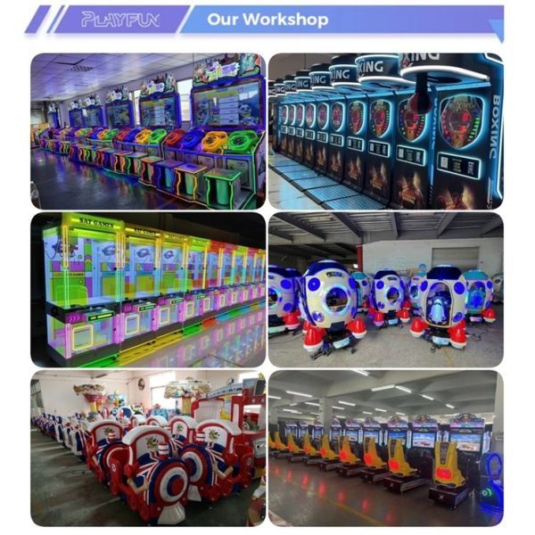 PlayFun Indoor Simulation Driving Car Motion Racing Car Arcade Game Machine