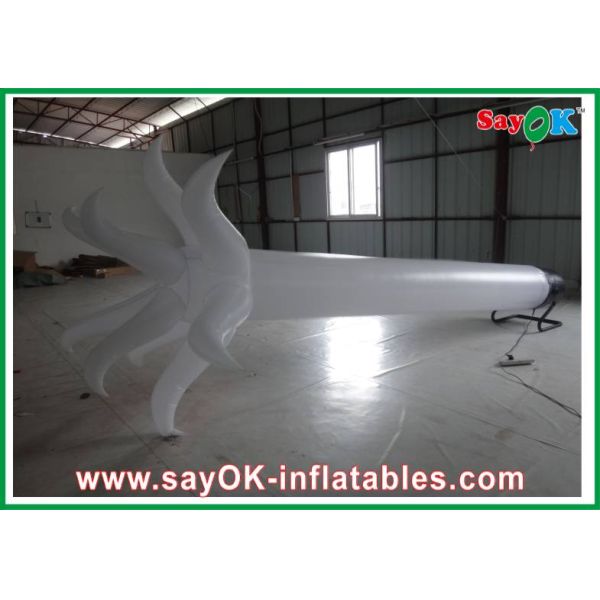 1 - 3 m Inflatable Lighting Decoration , Inflatable Cone withLED Light