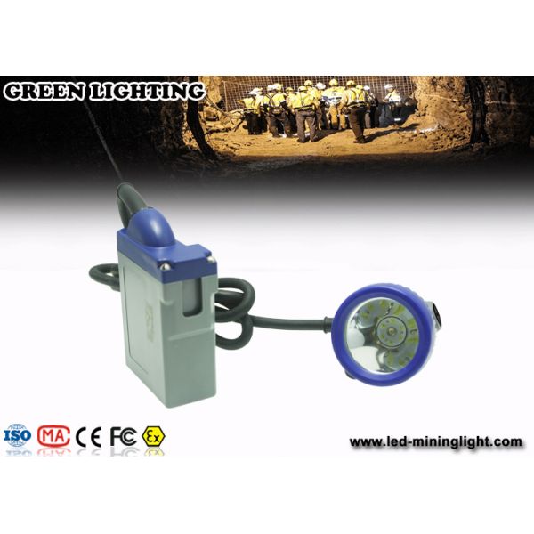 IP68 Waterproof 1.67W Led Cap Lamp Underground Mining​ light With Li Ion Battery