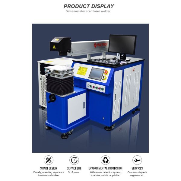 400W mould laser welding machine YAG desktop laser welding machine