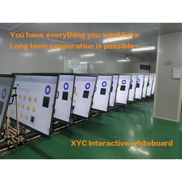 86 Inch 16 9 Interactive Touch Screen Whiteboard 4K 300cd/M2 Infrared Technology