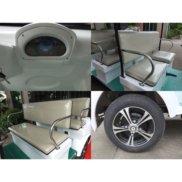 Mini 4 wheeler Electric Shuttle Bus Max Loading 8 Person Easy To Handle