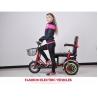 Buy cheap Fortable three wheel scooter for elderly people folding tricycle 12AH lithium from wholesalers