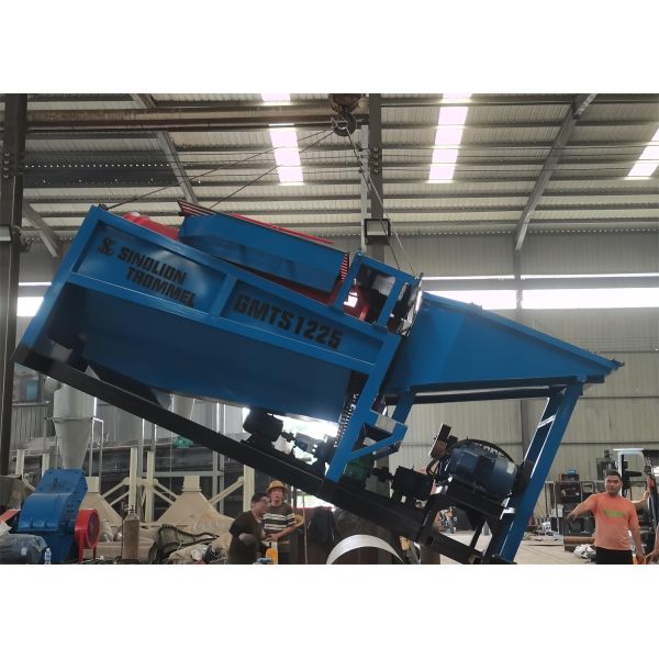 Gravity Separator High Separation Efficiency Gold Separation Trommel Mining Wash Plant