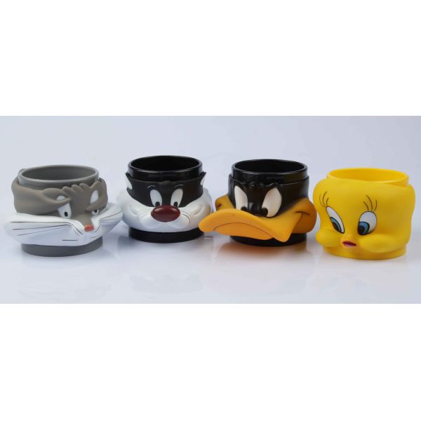 Custom 3-Dimensional Design PP Rubber Children's Drinking Cup, Children's Washing Cup