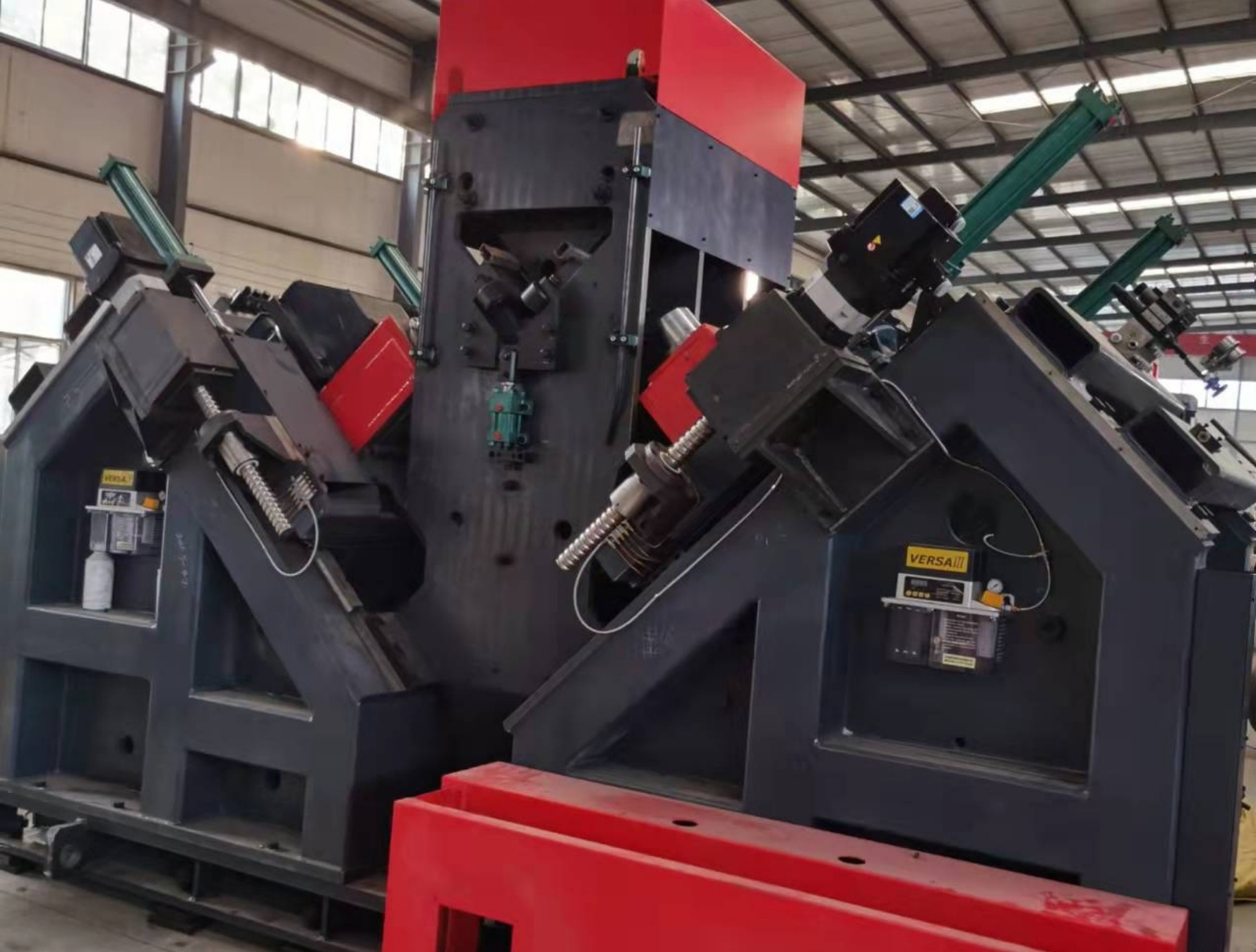 Intelligent CNC Angle Drilling And Marking Machine With NC Programming