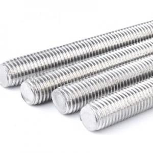Quality Carbon Steel M6 Zinc Plated Threaded Rod High Strength for sale