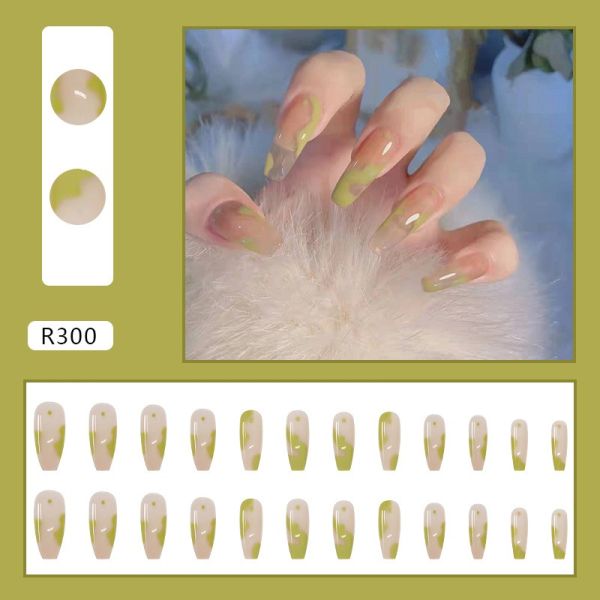 24pcs/box Removable Press On Nails High Quality False Nails Artificial Fingernail For Wholesale