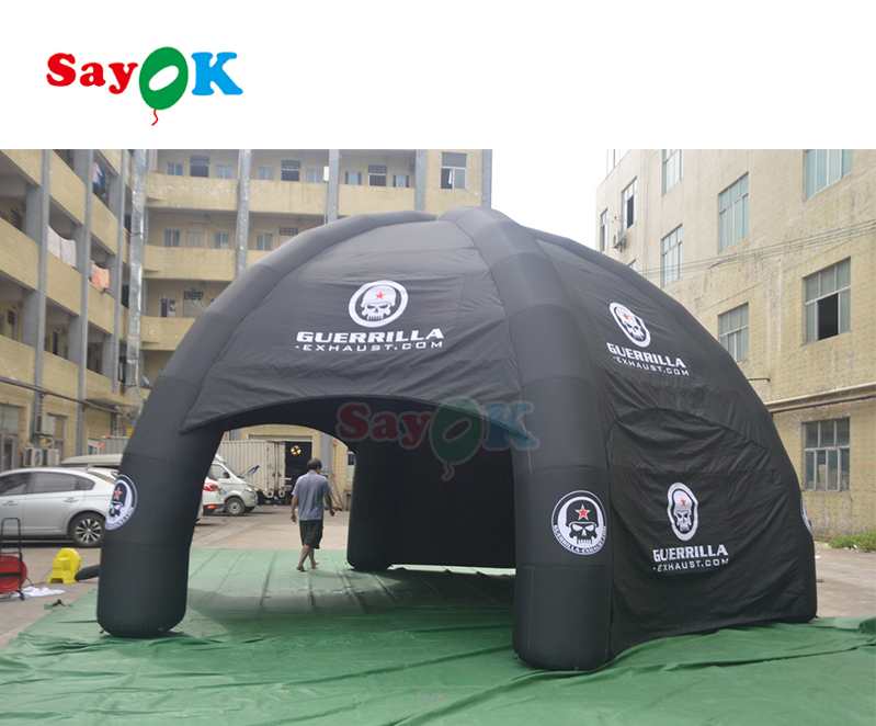 Portable Spider Inflatable Tent Customized Spider Dome Inflatable Tent Giant Inflatable Spider Tent for Promotion