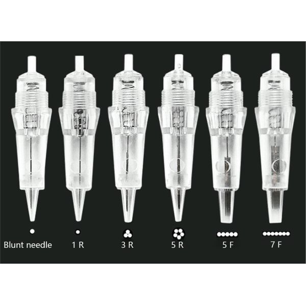 Disposable Microding Permanent Makeup Tattoo Machine Needle For Eyeblow Lips OEM