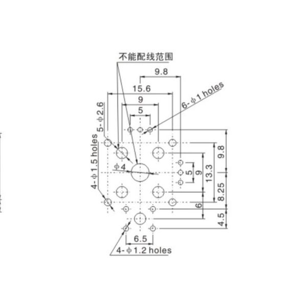 12v Joystick Toggle Switch 120gf-200gf Copper Base Material Double amplitude