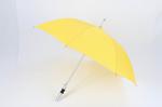 Auto Open Promotional Golf Umbrellas 27 Inch With Yellow Fabric Customized