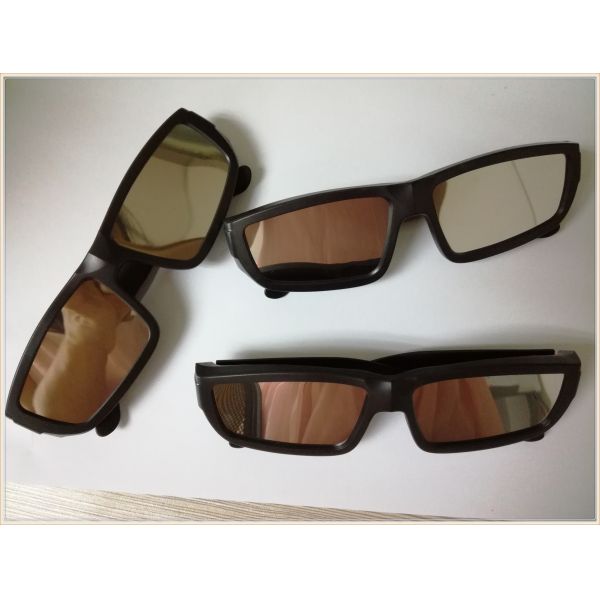ABS Frame Anti Uv Printing Logo Solar Eclipse Glasses For Promotion