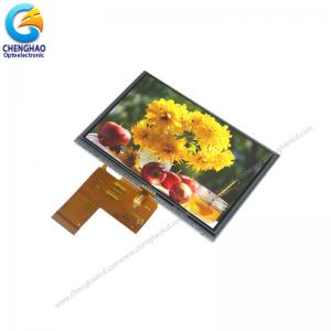 Quality 40 Pin Lcd Screen 5 Inch 800*480 Resolution Small LCD Touch Screen for sale