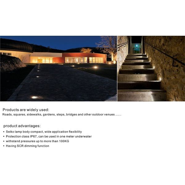 3W Side Emitting Light Mini Outdoor Wall Lights Deck Lights Inground Led Landscaping Light Exterior Lighting