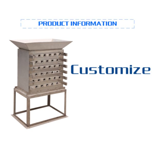 4 Layer High Intensity Magnetic Separator Magnetic Roll Separator 18 Piece