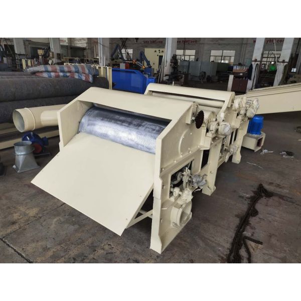 Waste Hollow Mini Polyester Fiber Opening Machine High Speed
