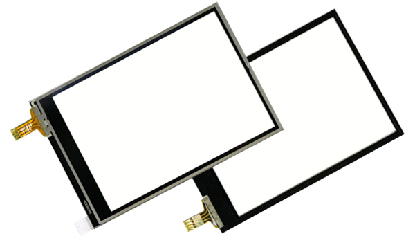 Four Wire Capacitive And Resistive Touch Screen 3H Surface Hardness